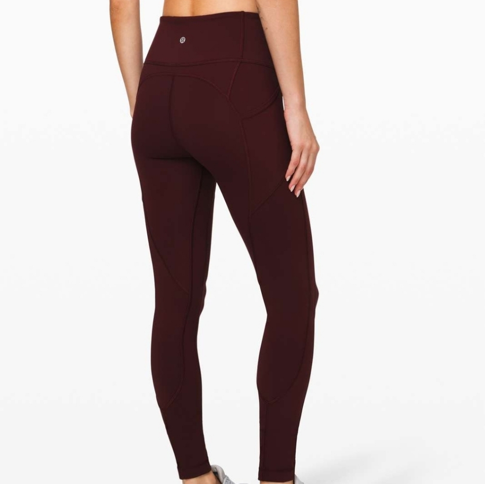 NWT Lululemon All The Right Places in Garnet